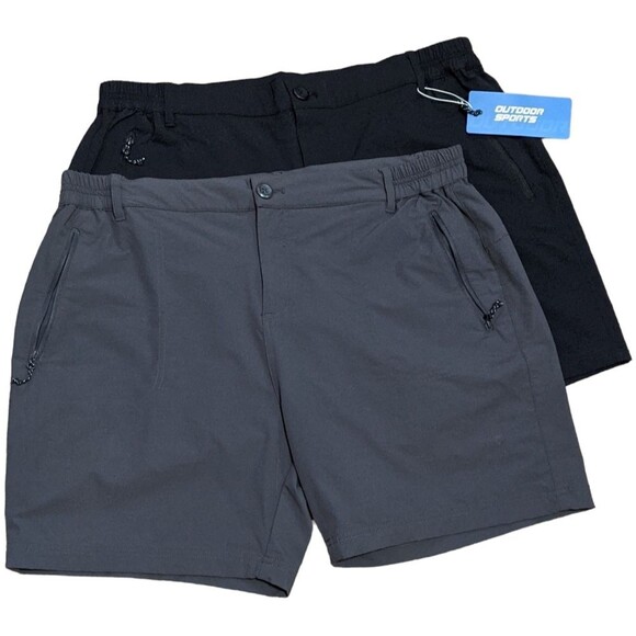 NWT outdoor sports hiking short bundle black gray women's size XL - Picture 2 of 10